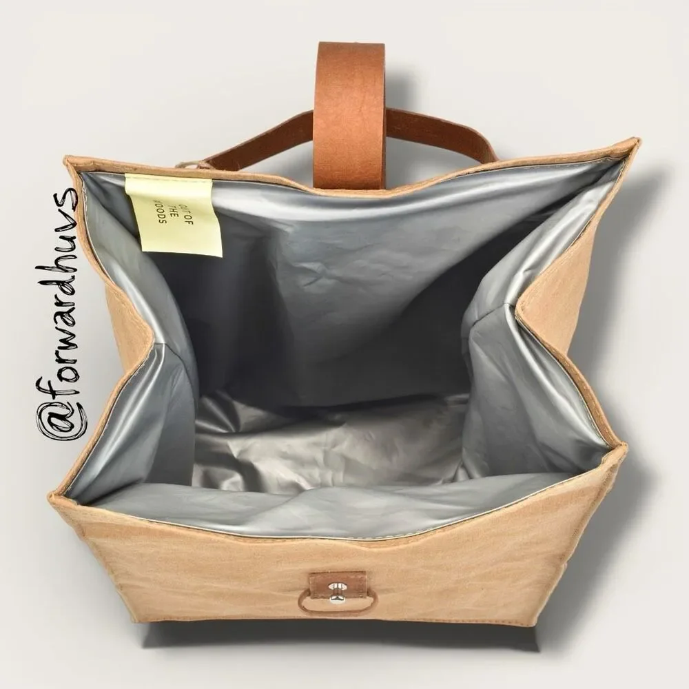 Out of the Woods Paper Bag Lunch Cooler